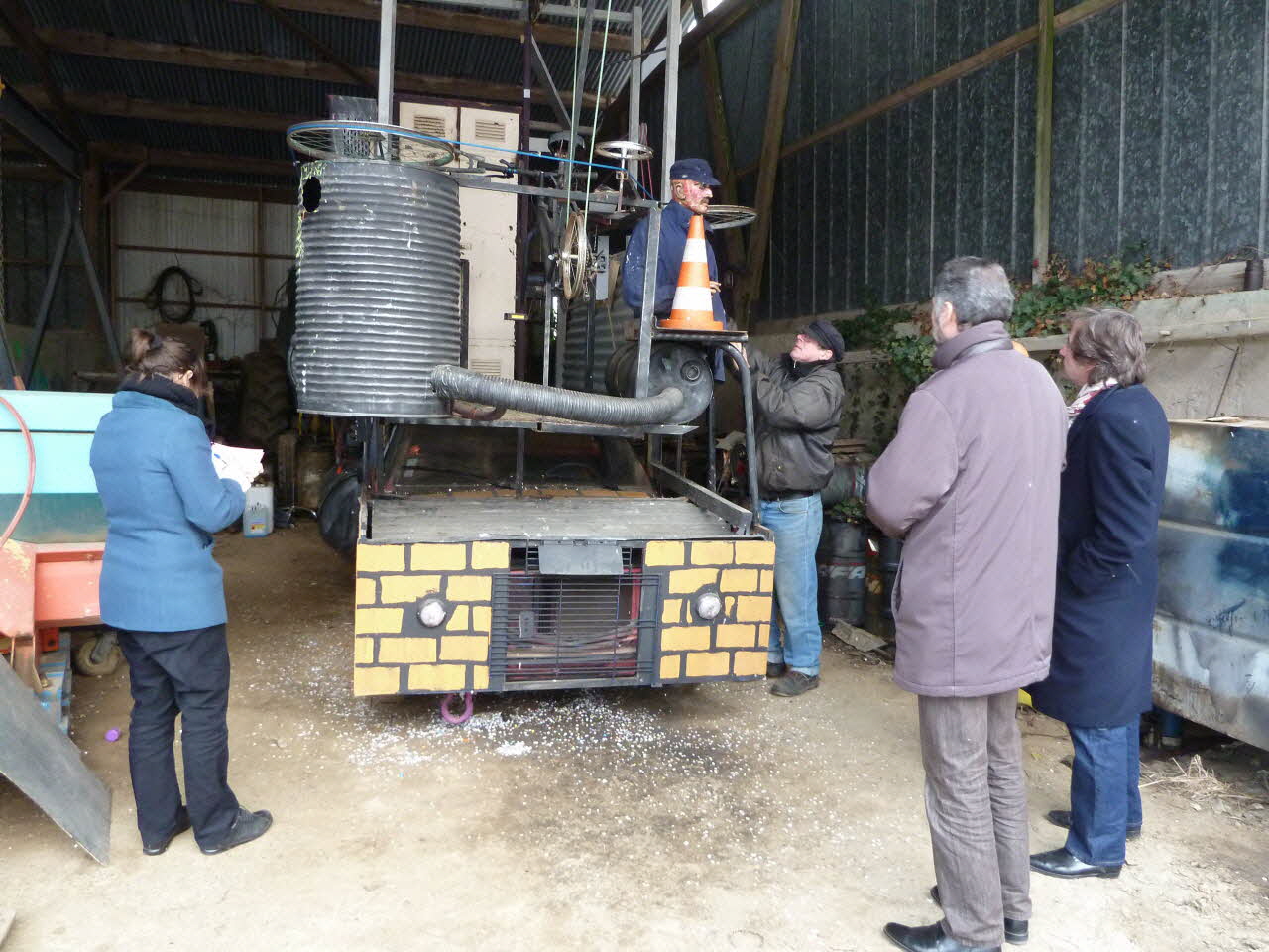 Patrice Bekus photographie MuCEM. Enquête sur le carnaval de Granville conduite par Patrice Bekus (30 novembre 2010 - 8 mars 2011) Basse-Normandie, France 2010/11/30 PHT.2011.2.11 Photo
