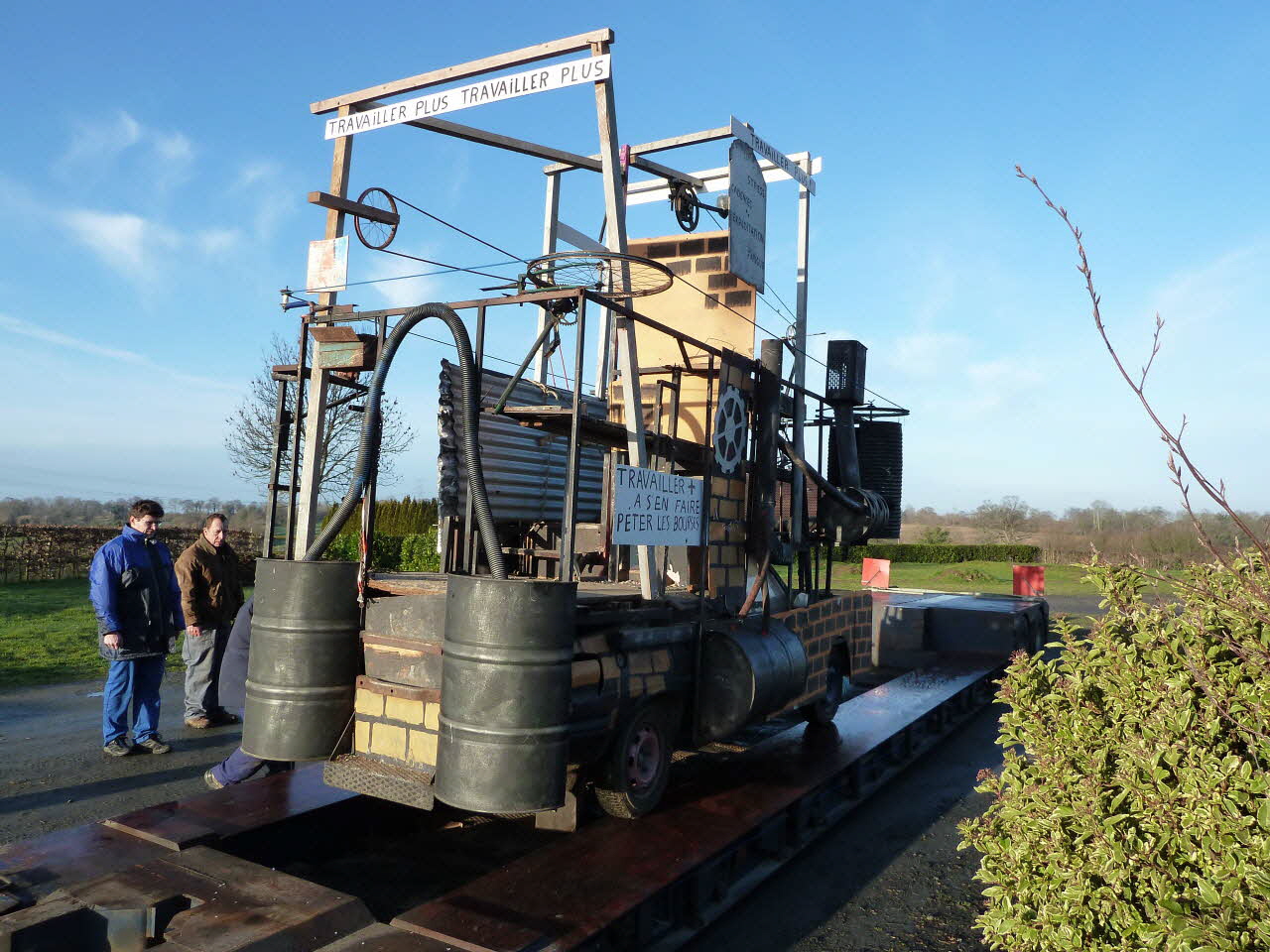 Patrice Bekus photographie MuCEM. Enquête sur le carnaval de Granville conduite par Patrice Bekus (30 novembre 2010 - 8 mars 2011) Basse-Normandie, France 2011/2/16 PHT.2011.2.134 Photo