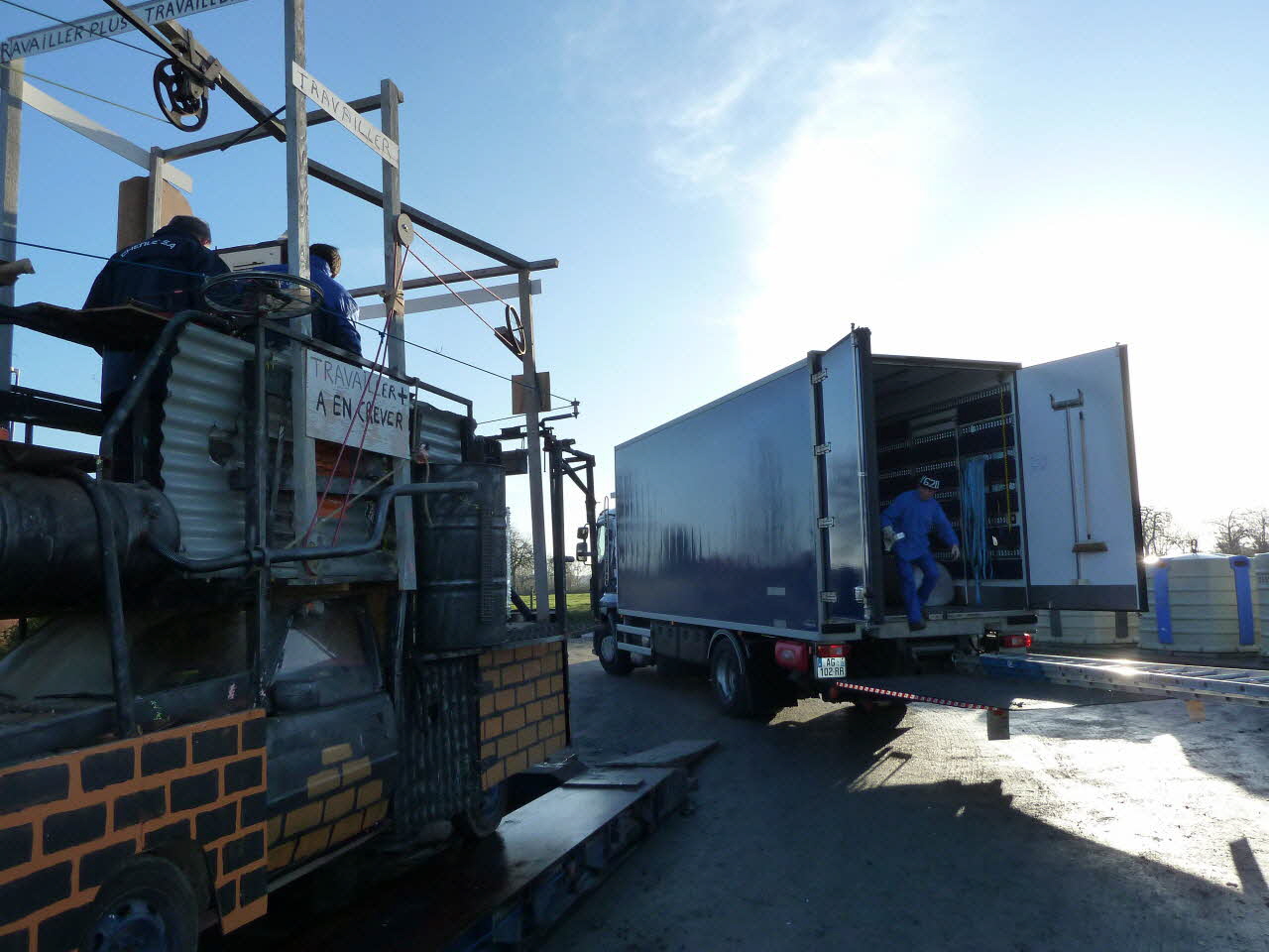 Patrice Bekus photographie MuCEM. Enquête sur le carnaval de Granville conduite par Patrice Bekus (30 novembre 2010 - 8 mars 2011) Basse-Normandie, France 2011/2/16 PHT.2011.2.141 Photo