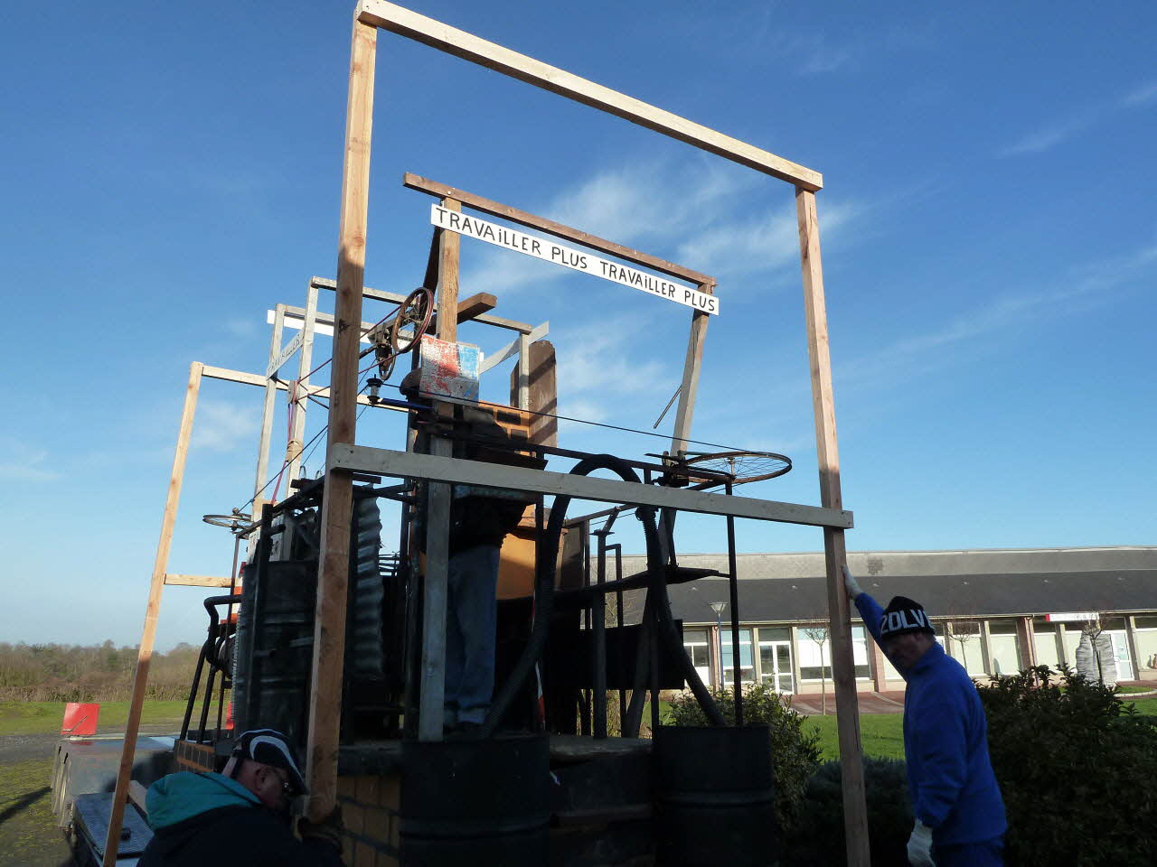 Patrice Bekus photographie MuCEM. Enquête sur le carnaval de Granville conduite par Patrice Bekus (30 novembre 2010 - 8 mars 2011) Basse-Normandie, France 2011/2/16 PHT.2011.2.154 Photo
