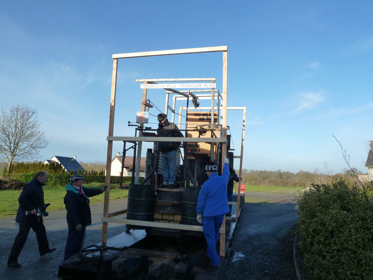Patrice Bekus photographie MuCEM. Enquête sur le carnaval de Granville conduite par Patrice Bekus (30 novembre 2010 - 8 mars 2011) Basse-Normandie, France 2011/2/16 PHT.2011.2.155 Photo