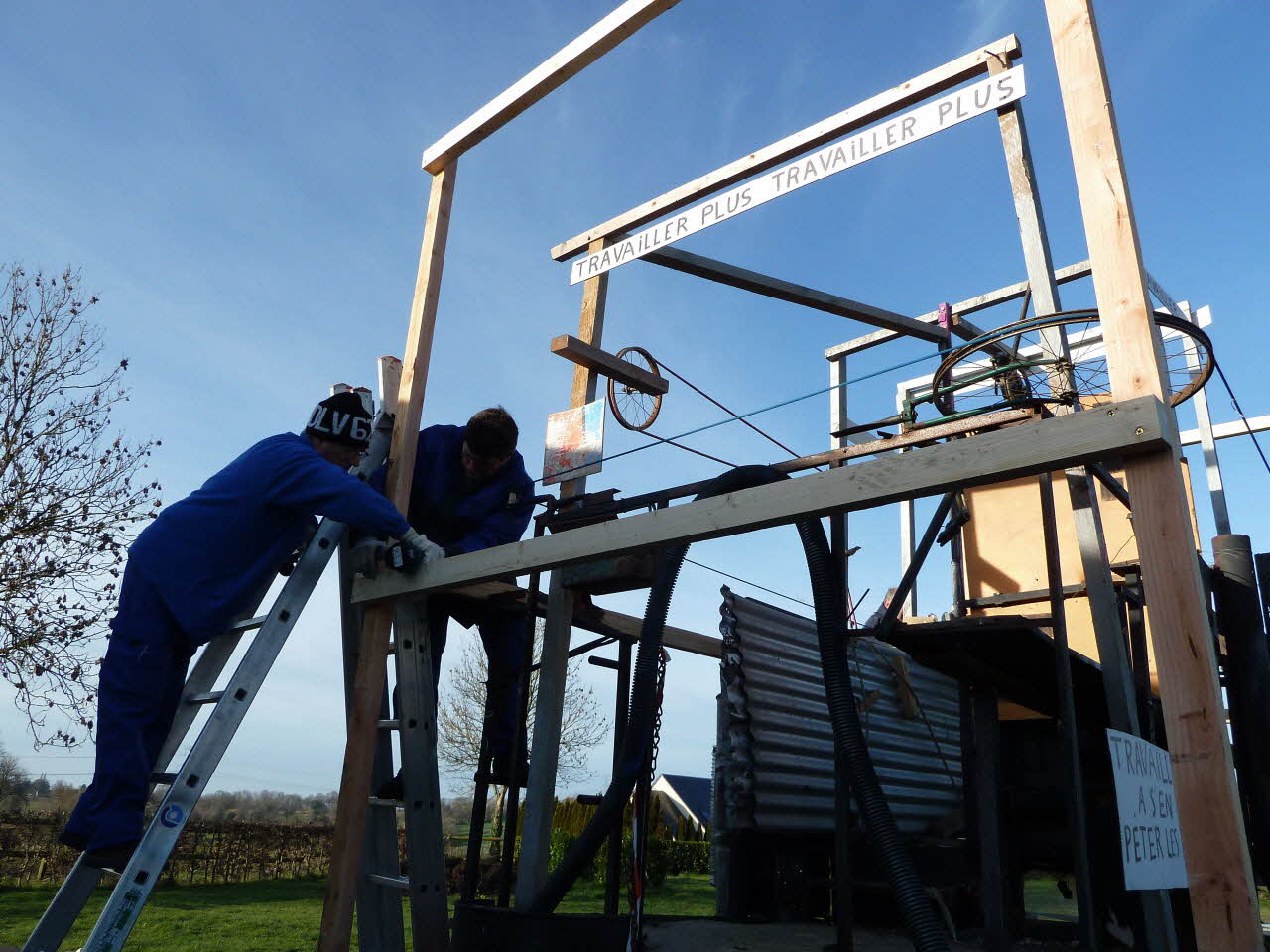 Patrice Bekus photographie MuCEM. Enquête sur le carnaval de Granville conduite par Patrice Bekus (30 novembre 2010 - 8 mars 2011) Basse-Normandie, France 2011/2/16 PHT.2011.2.160 Photo