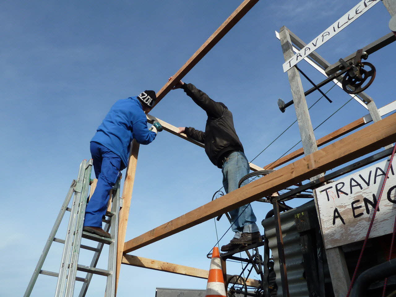 Patrice Bekus photographie MuCEM. Enquête sur le carnaval de Granville conduite par Patrice Bekus (30 novembre 2010 - 8 mars 2011) Basse-Normandie, France 2011/2/16 PHT.2011.2.165 Photo