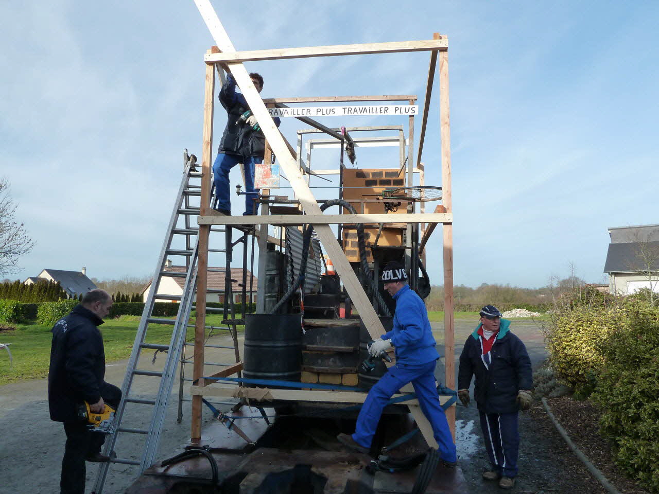 Patrice Bekus photographie MuCEM. Enquête sur le carnaval de Granville conduite par Patrice Bekus (30 novembre 2010 - 8 mars 2011) Basse-Normandie, France 2011/2/16 PHT.2011.2.168 Photo