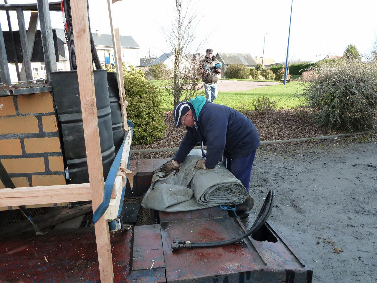 Patrice Bekus photographie MuCEM. Enquête sur le carnaval de Granville conduite par Patrice Bekus (30 novembre 2010 - 8 mars 2011) Basse-Normandie, France 2011/2/16 PHT.2011.2.176 Photo