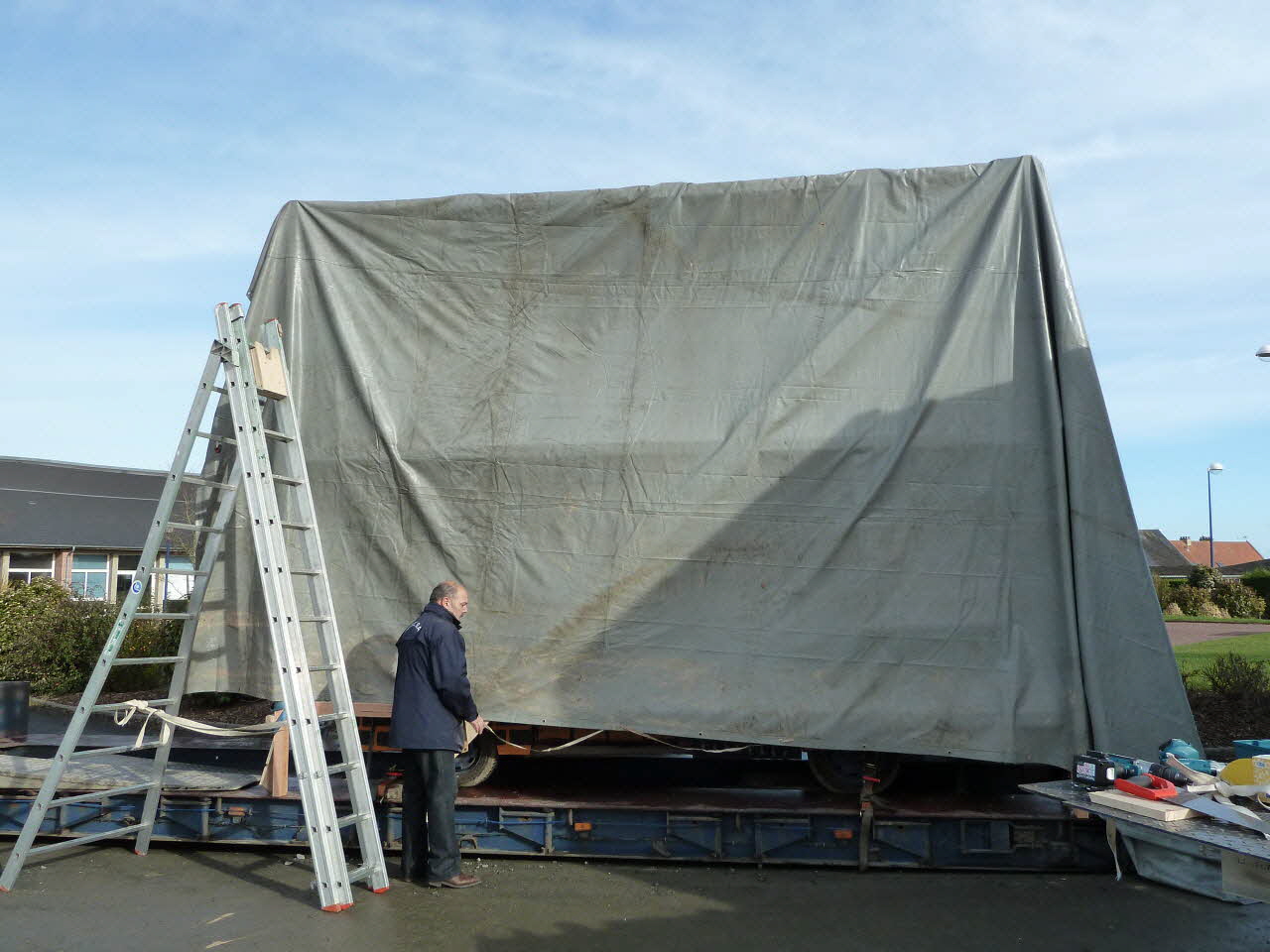 Patrice Bekus photographie MuCEM. Enquête sur le carnaval de Granville conduite par Patrice Bekus (30 novembre 2010 - 8 mars 2011) Basse-Normandie, France 2011/2/16 PHT.2011.2.180 Photo
