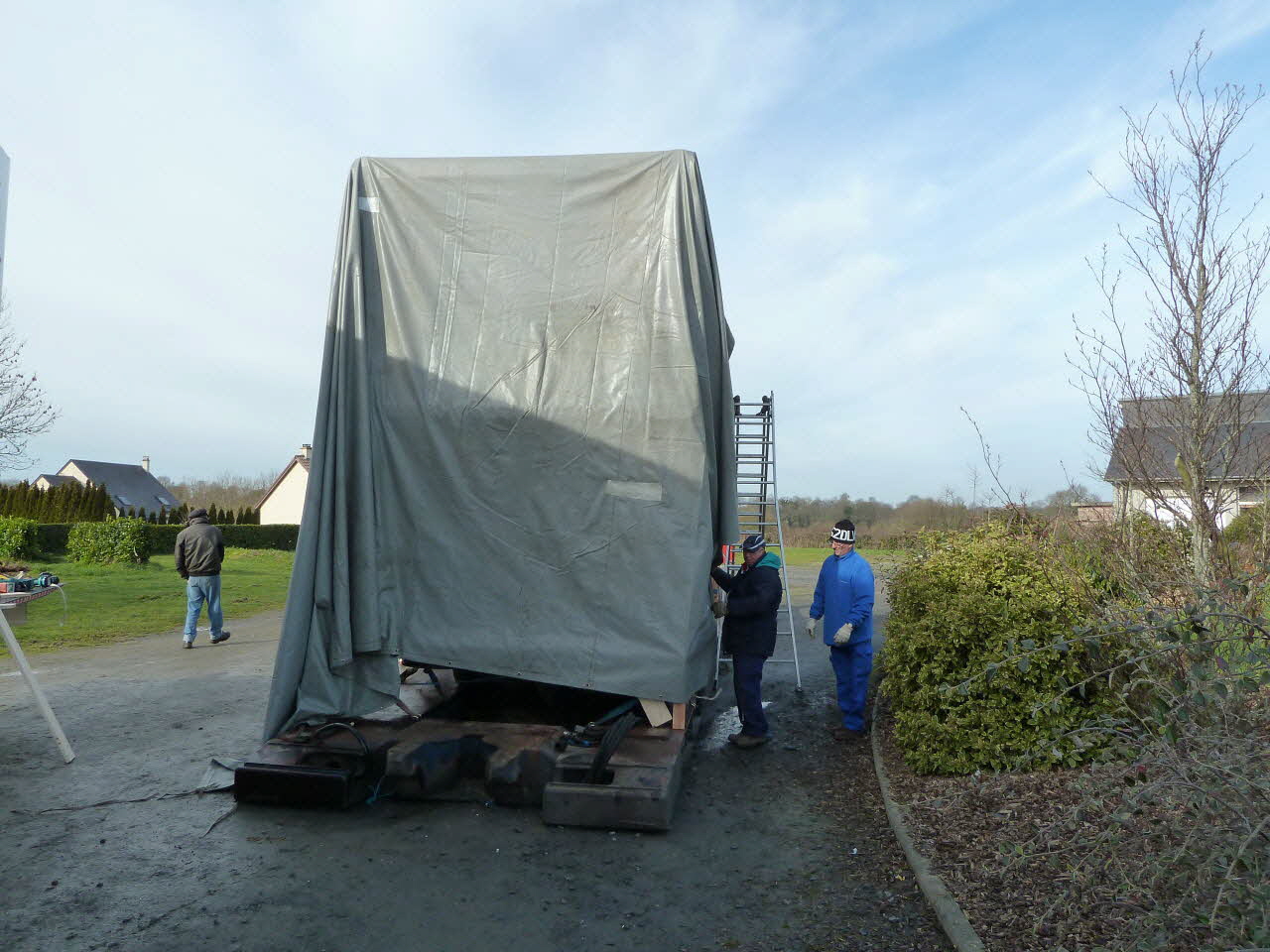Patrice Bekus photographie MuCEM. Enquête sur le carnaval de Granville conduite par Patrice Bekus (30 novembre 2010 - 8 mars 2011) Basse-Normandie, France 2011/2/16 PHT.2011.2.181 Photo