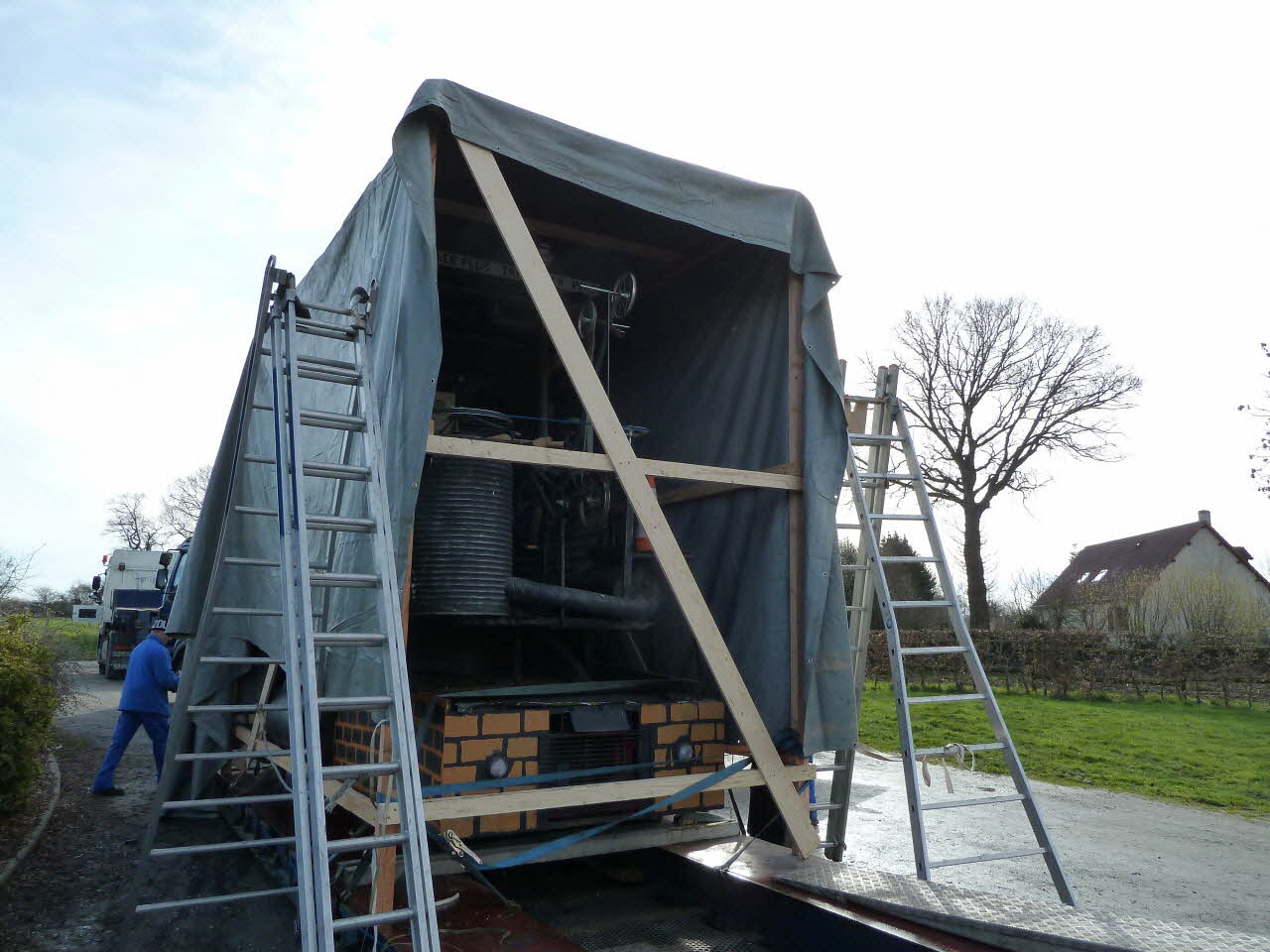 Patrice Bekus photographie MuCEM. Enquête sur le carnaval de Granville conduite par Patrice Bekus (30 novembre 2010 - 8 mars 2011) Basse-Normandie, France 2011/2/16 PHT.2011.2.182 Photo