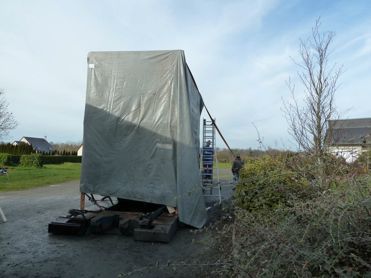 Patrice Bekus photographie MuCEM. Enquête sur le carnaval de Granville conduite par Patrice Bekus (30 novembre 2010 - 8 mars 2011) Basse-Normandie, France 2011/2/16 PHT.2011.2.184 Photo
