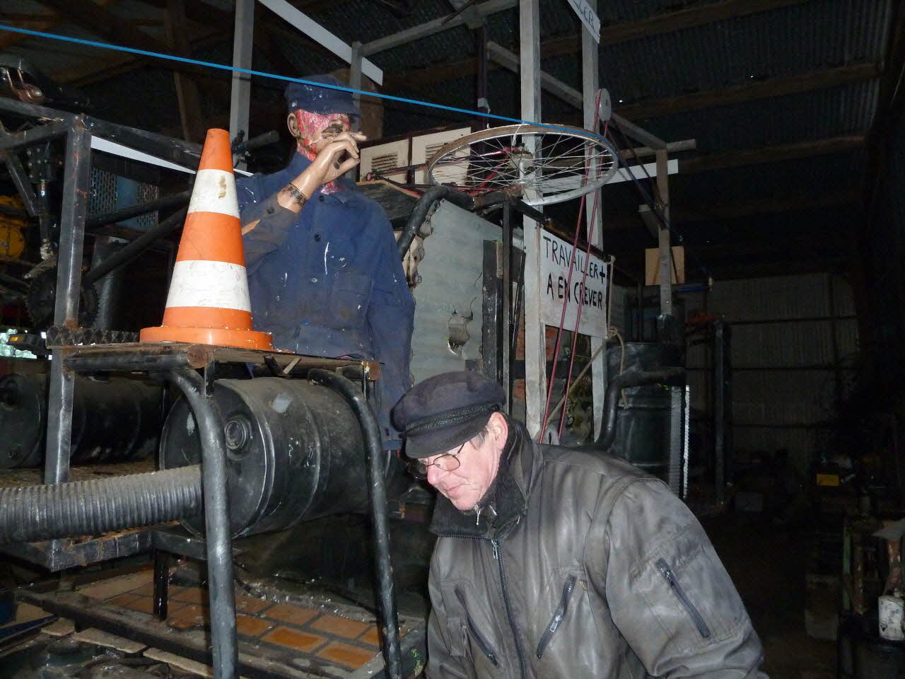 Patrice Bekus photographie MuCEM. Enquête sur le carnaval de Granville conduite par Patrice Bekus (30 novembre 2010 - 8 mars 2011) Basse-Normandie, France 2010/11/30 PHT.2011.2.2 Photo