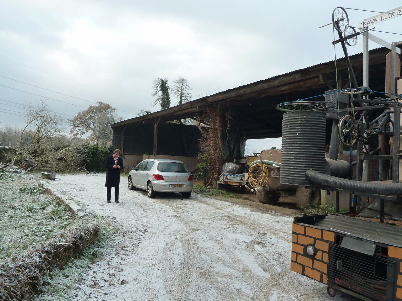 Patrice Bekus photographie MuCEM. Enquête sur le carnaval de Granville conduite par Patrice Bekus (30 novembre 2010 - 8 mars 2011) Basse-Normandie, France 2010/11/30 PHT.2011.2.21 Photo