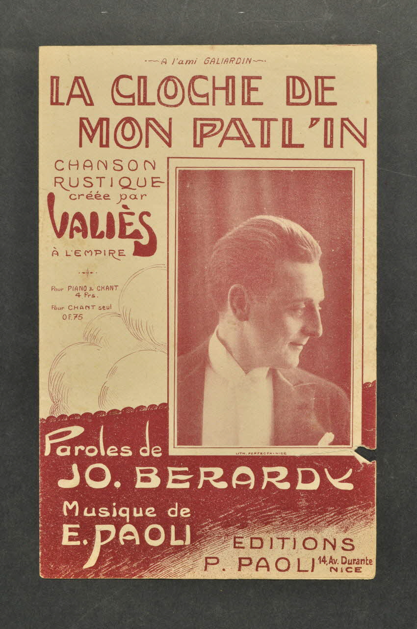 chanson petit format 1966.190.159 Photo Mucem