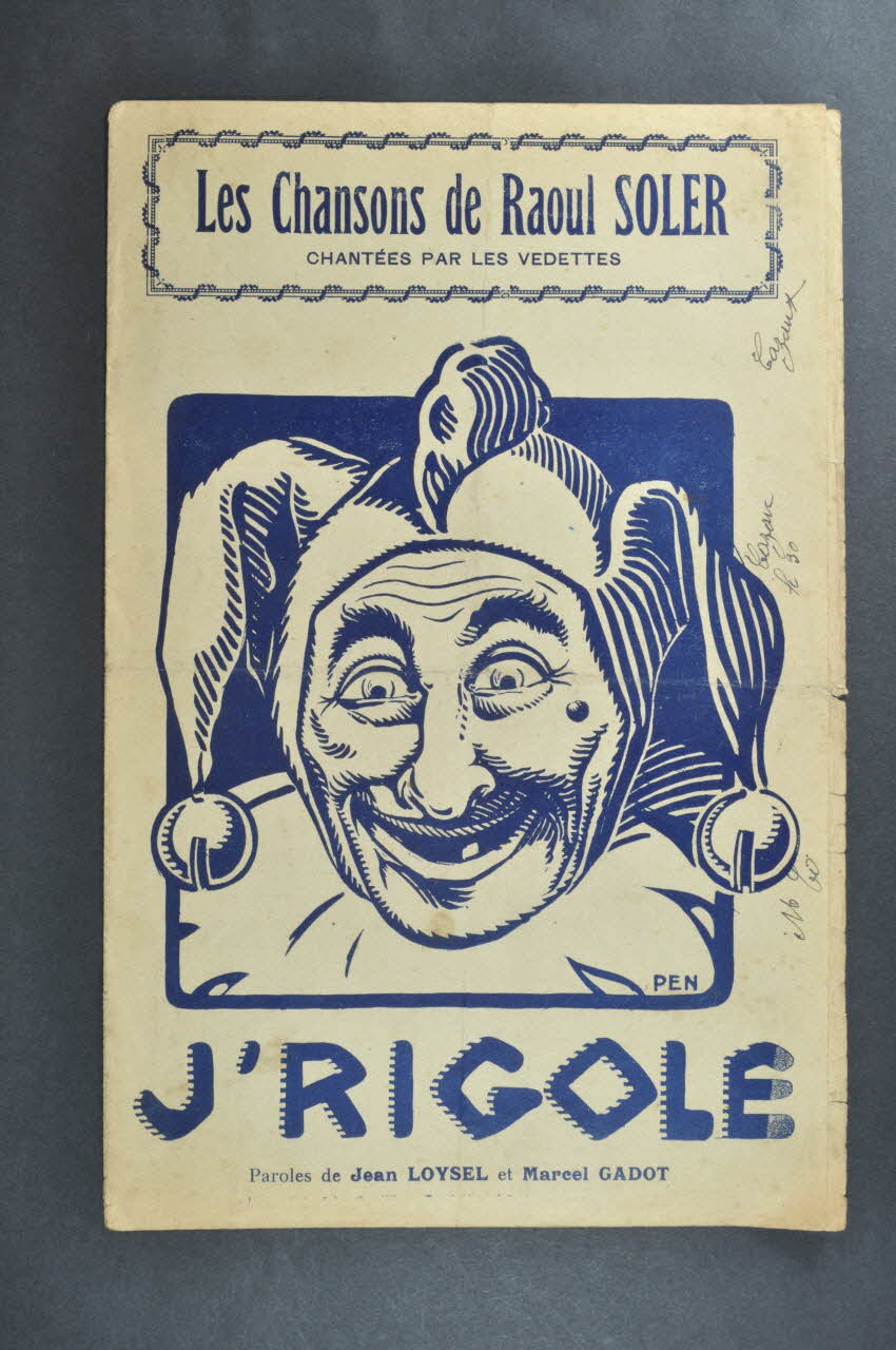 chanson petit format 1966.190.57 Photo Mucem