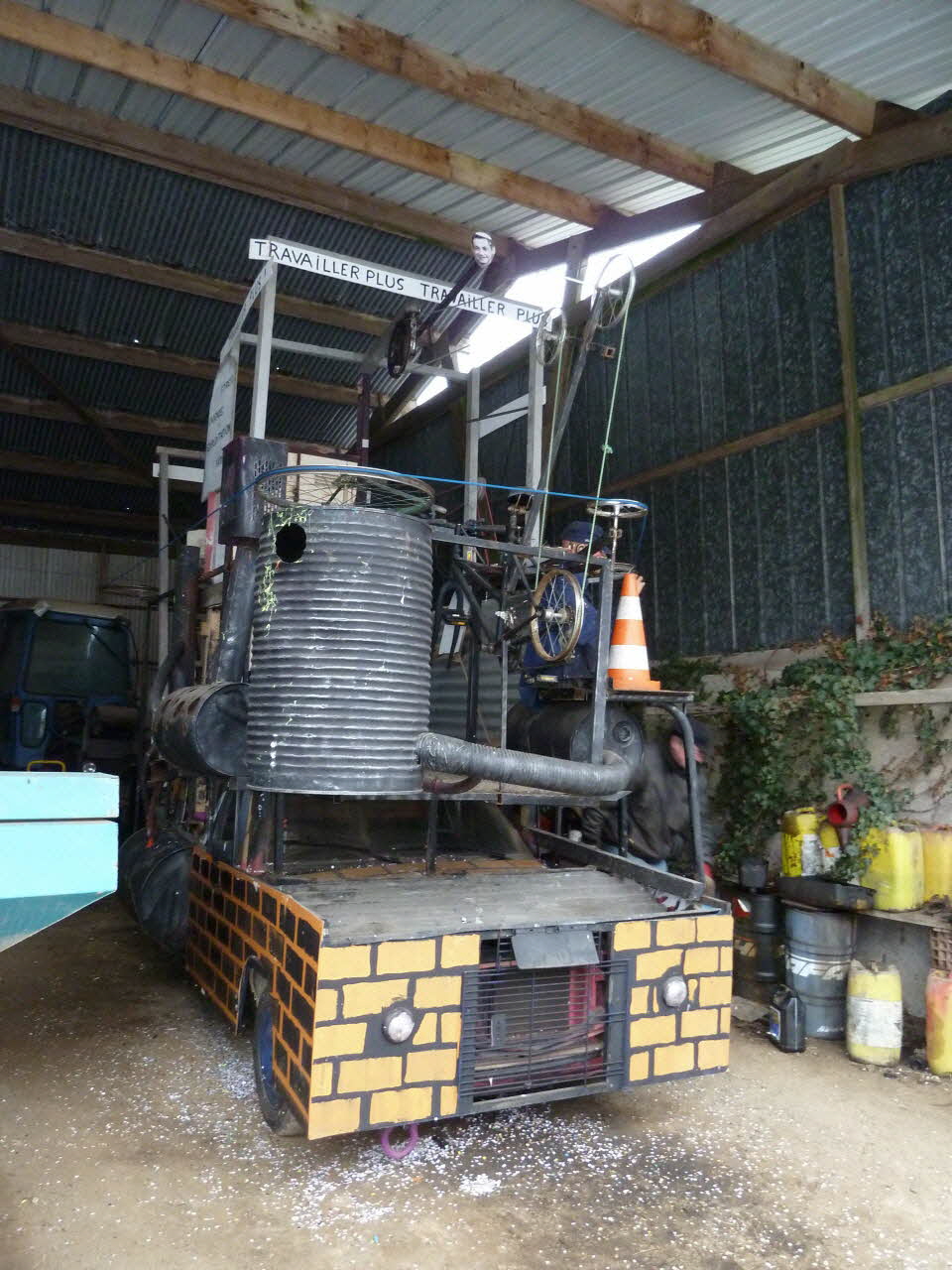 Patrice Bekus photographie MuCEM. Enquête sur le carnaval de Granville conduite par Patrice Bekus (30 novembre 2010 - 8 mars 2011) Basse-Normandie, France 2010/11/30 PHT.2011.2.7 Photo