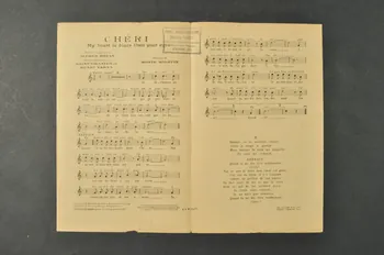 Charles Saint-Granier ; Monte Wilhite ; Henri Varna ; Feldman chanson petit format Île-de-France, France 1929 1966.199.126 Photo Mucem