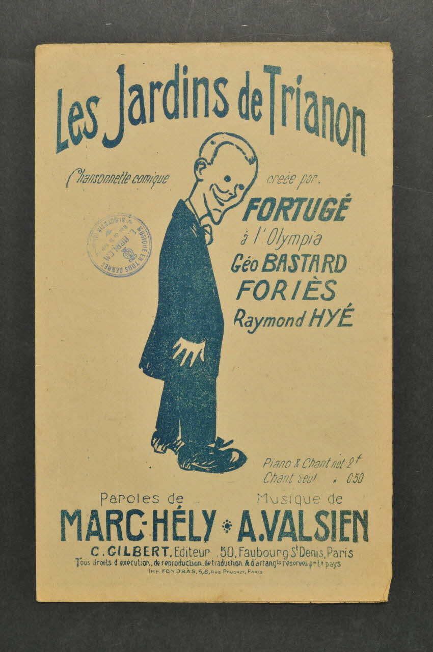 chanson petit format 1965.136.22 Photo Mucem