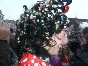 Patrice Bekus photographie MuCEM. Enquête sur le carnaval de Granville conduite par Patrice Bekus (30 novembre 2010 - 8 mars 2011) Basse-Normandie, France 2011/3/8 PHT.2011.2.997  Photo