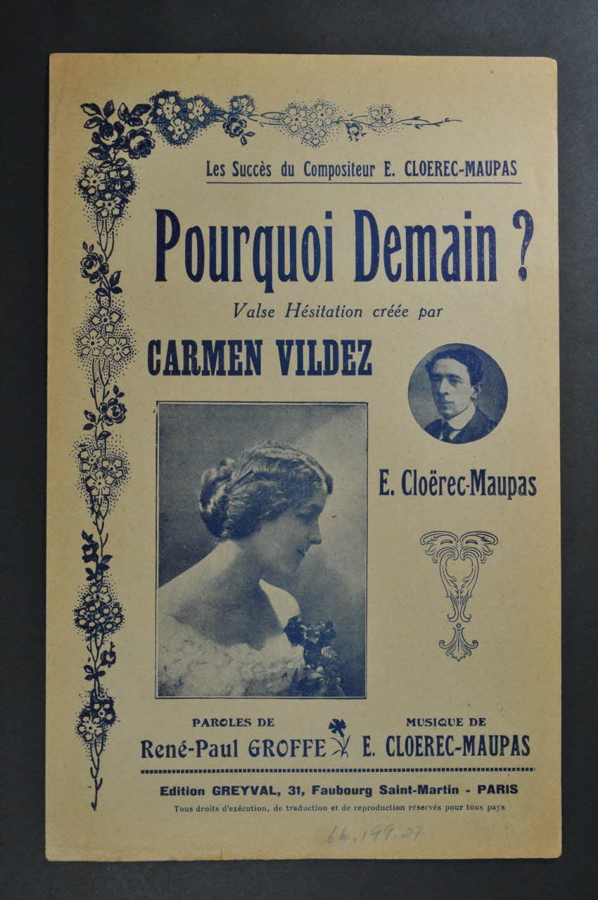 chanson petit format 1966.199.27 Photo Mucem