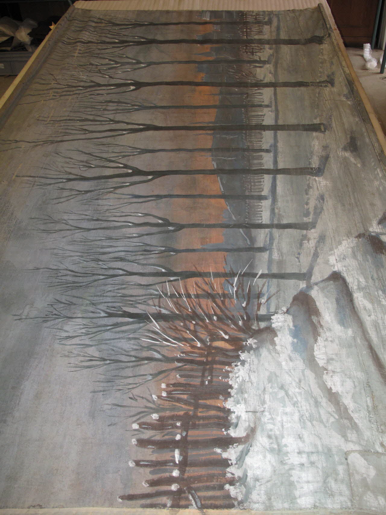 Paul Pitou décor de théâtre de marionnettes Rhône-Alpes, France 1911/06/00 1956.127.118 Photo