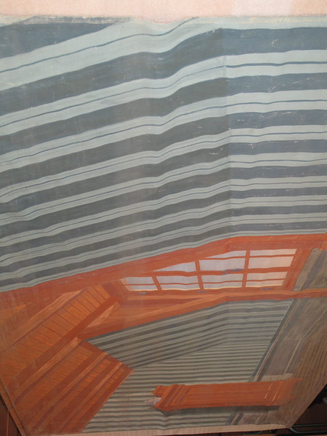 Paul Pitou décor de théâtre de marionnettes Rhône-Alpes, France 1910 1956.127.167 Photo