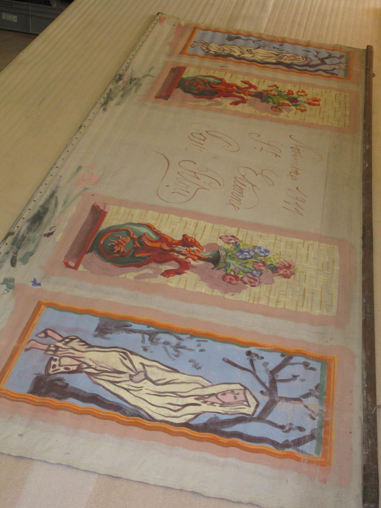 Paul Pitou décor de théâtre de marionnettes Rhône-Alpes, France 1911 1956.127.177 Photo