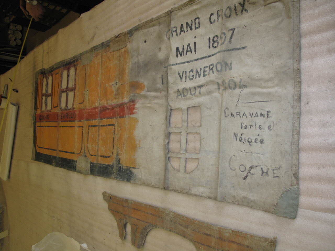 Emile Auguste Pitou décor de théâtre de marionnettes 1897/04/00 1956.127.267.1-2 Photo