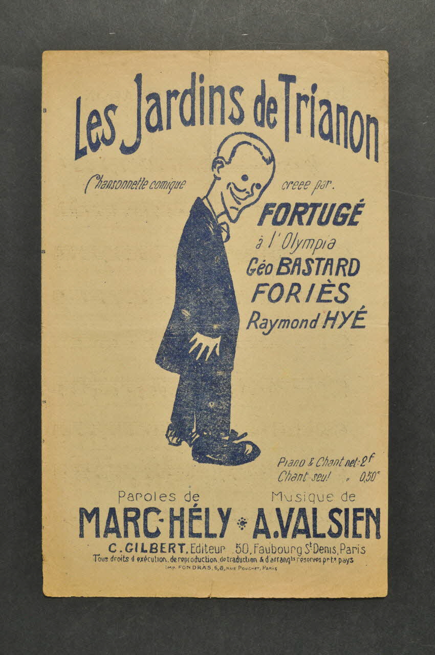 chanson petit format 1966.201.39 Photo Mucem