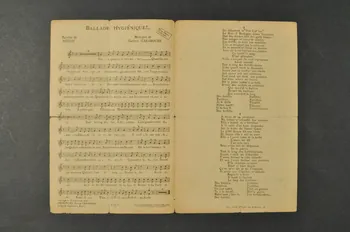 L. Boucot ; Gaston Gabaroche ; Suzanne Valroger ; Fauvette ; Delacorre ; Parisette ; Saunières ; Marius Reybas ; Montfort chanson petit format 1916 1965.137.18 Photo Mucem