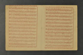 Gaston Gabaroche ; Phylo ; Fred Pearly ; Fortugé chanson petit format 1923 1965.137.9 Photo Mucem