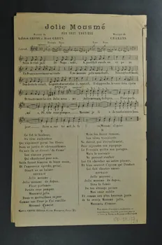 chanson petit format 1965.138.158  Photo Mucem