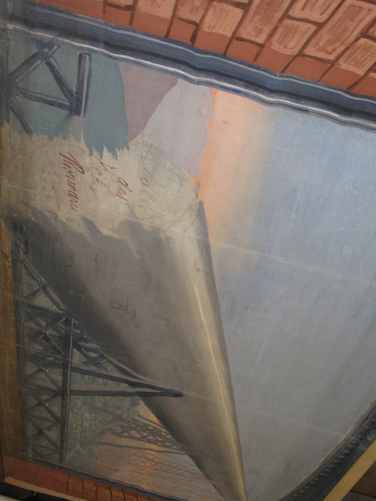 Paul Pitou décor de théâtre de marionnettes Rhône-Alpes, France 1912 1956.127.92 Photo (c) Mucem