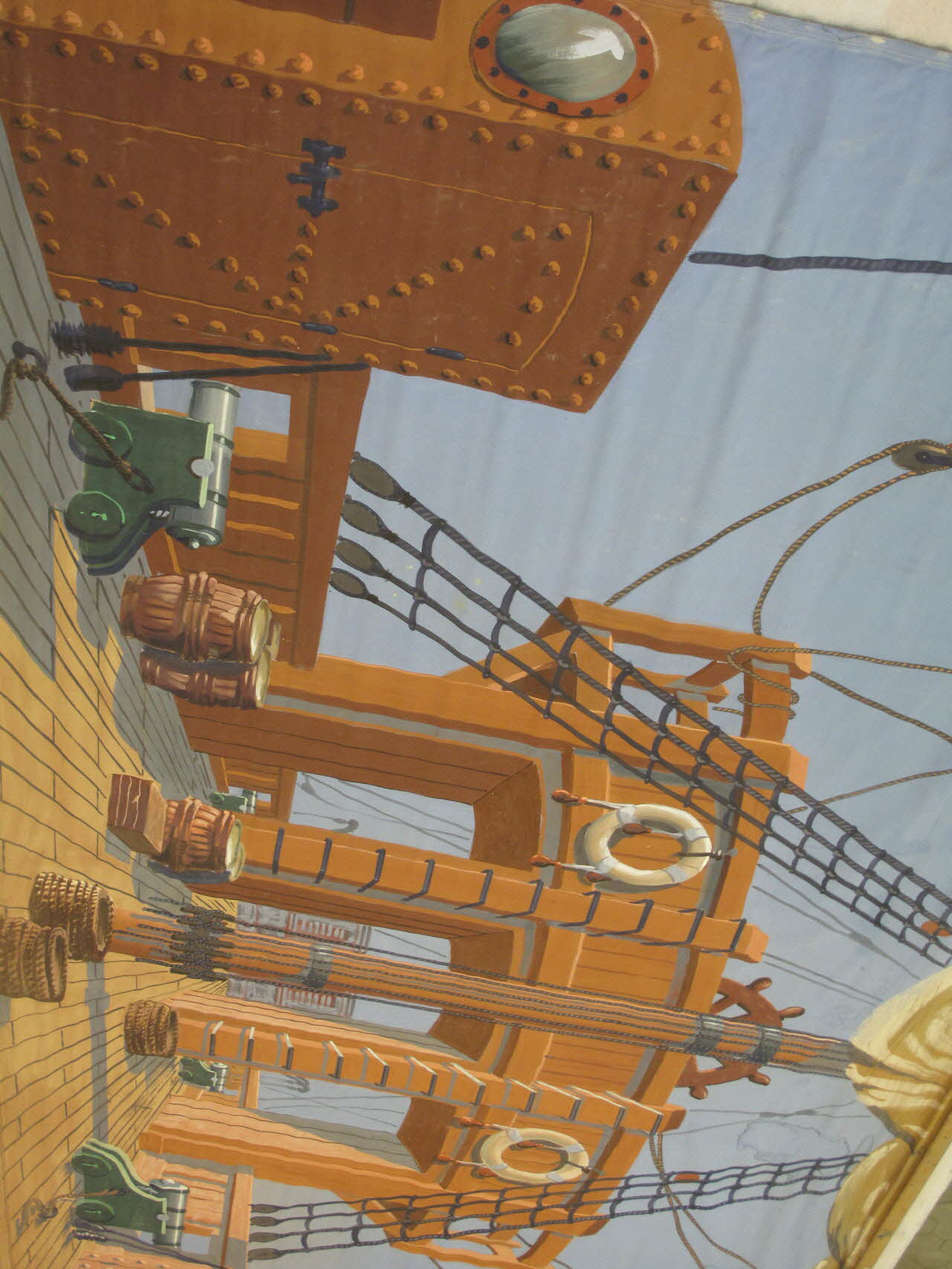 Emile Auguste Pitou ; Paul Pitou décor de théâtre de marionnettes Rhône-Alpes, France 1911/06/00 1956.127.97 Photo