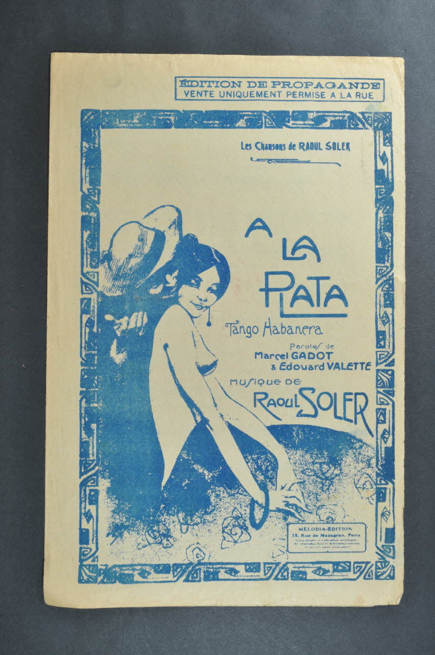 chanson petit format 1965.138.49 Photo Mucem