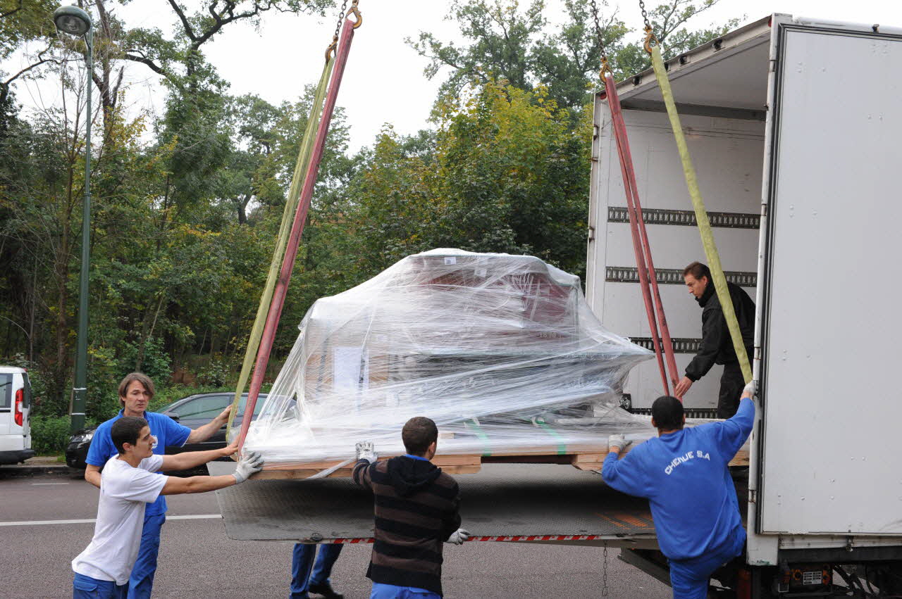 Christophe Fouin photographie MuCEM (Paris). Chantier des collections Ile-de-France, France 2010/10/28 PHP.2010.11.221 Photo