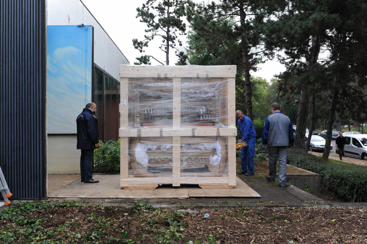 Christophe Fouin photographie MuCEM (Paris). Chantier des collections Ile-de-France, France 2010/10/28 PHP.2010.11.224 Photo