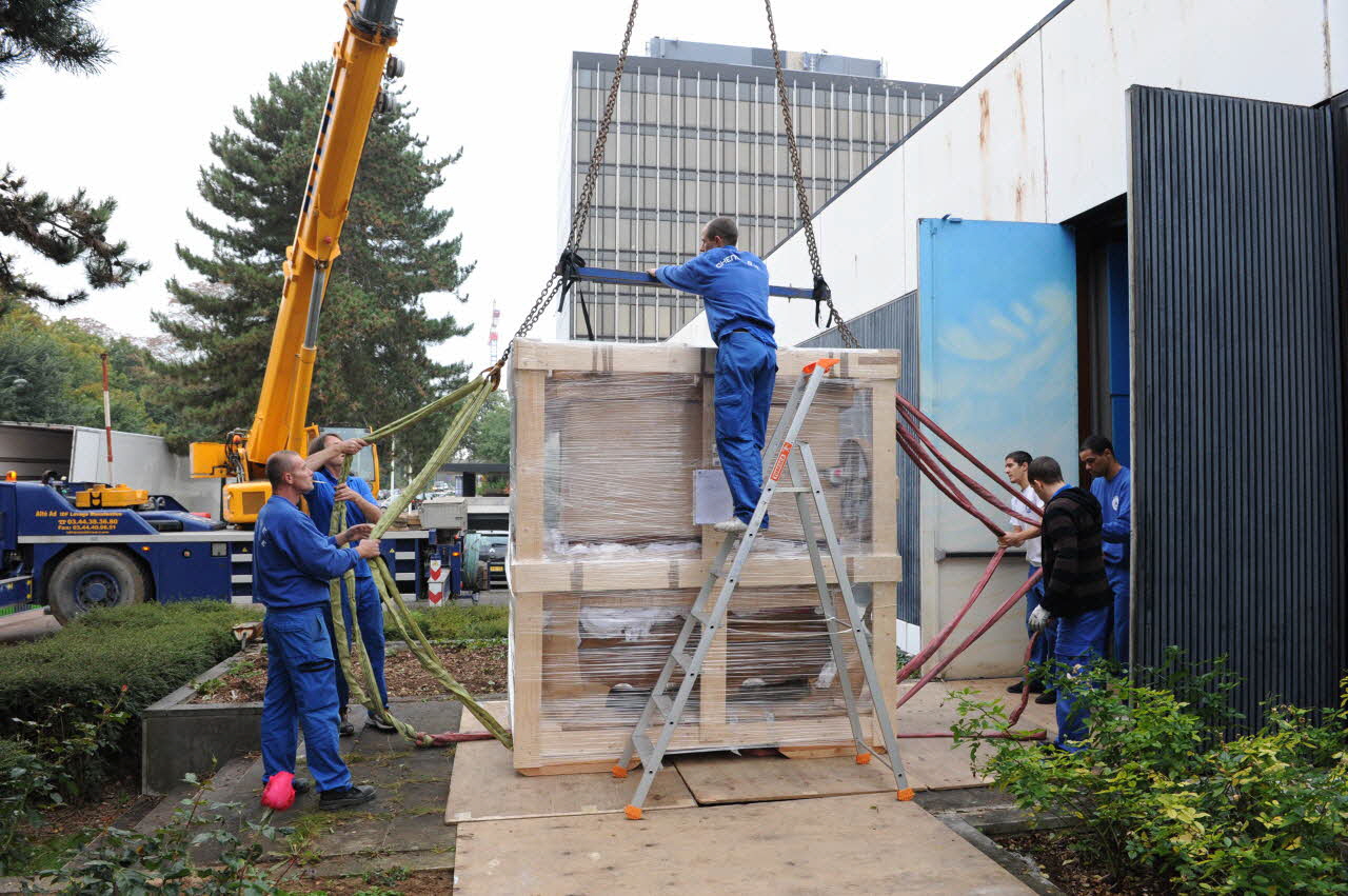 Christophe Fouin photographie MuCEM (Paris). Chantier des collections Ile-de-France, France 2010/10/28 PHP.2010.11.226 Photo