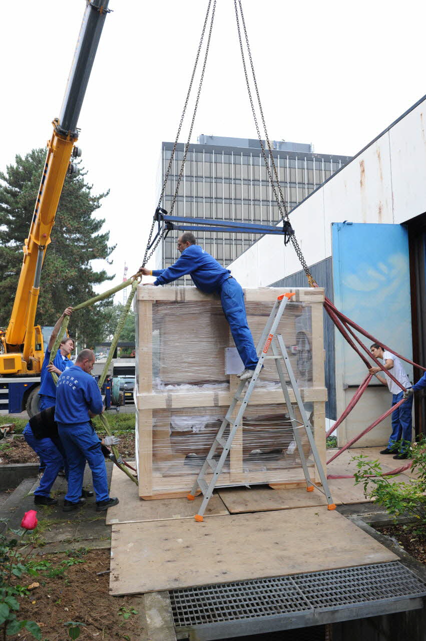 Christophe Fouin photographie MuCEM (Paris). Chantier des collections Ile-de-France, France 2010/10/28 PHP.2010.11.228 Photo