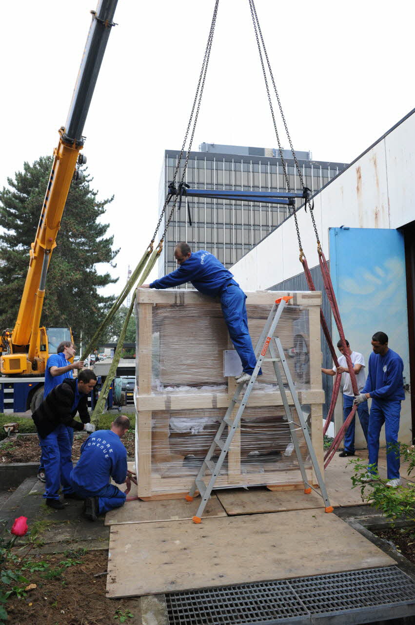 Christophe Fouin photographie MuCEM (Paris). Chantier des collections Ile-de-France, France 2010/10/28 PHP.2010.11.229 Photo