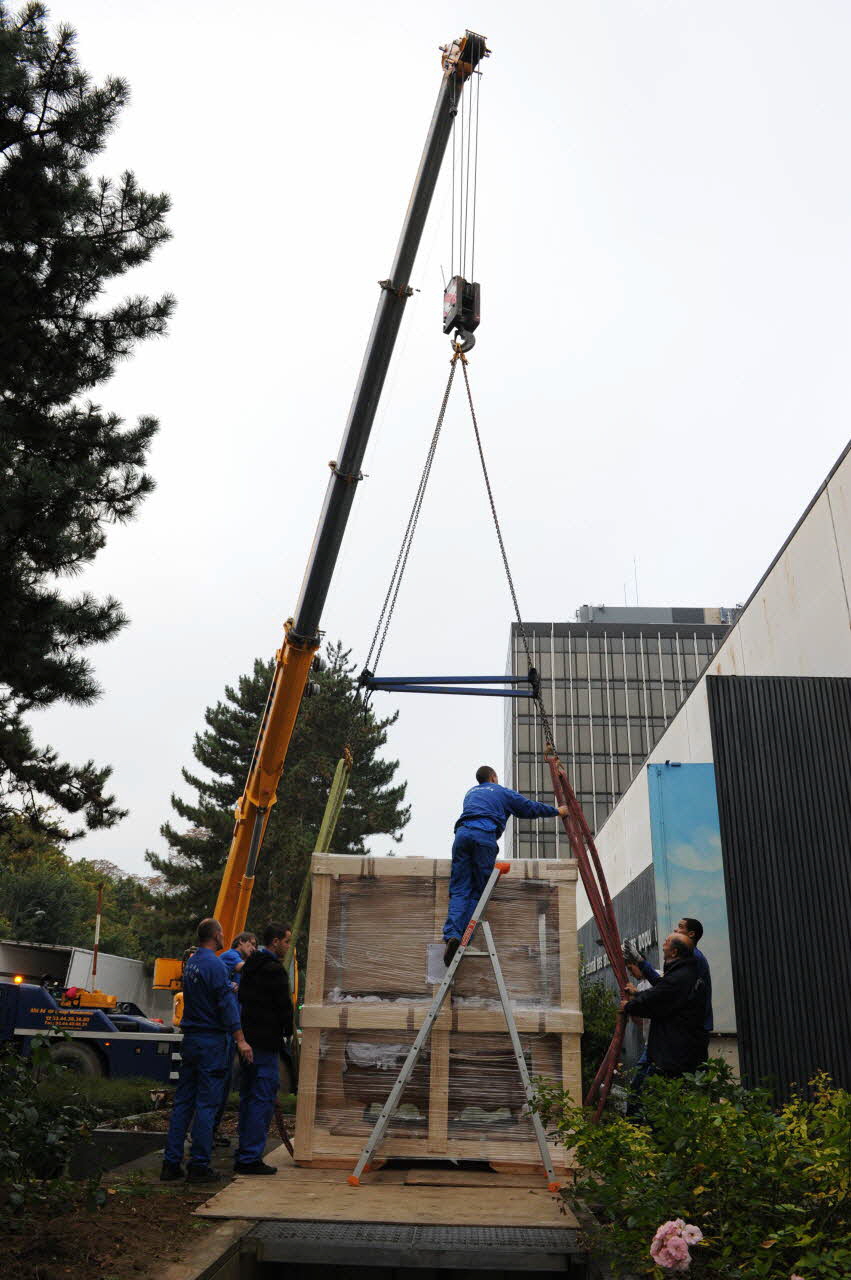 Christophe Fouin photographie MuCEM (Paris). Chantier des collections Ile-de-France, France 2010/10/28 PHP.2010.11.230 Photo