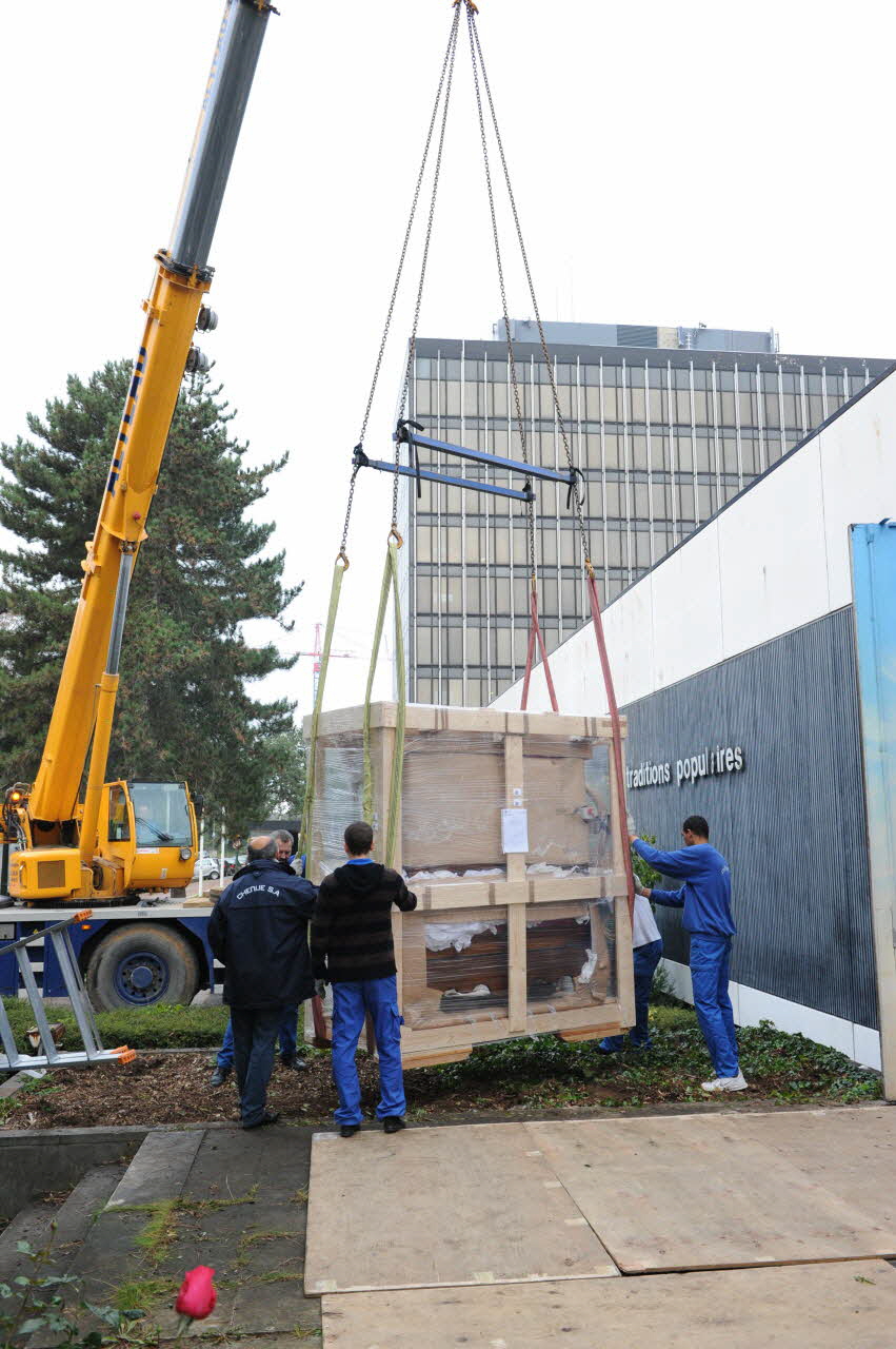 Christophe Fouin photographie MuCEM (Paris). Chantier des collections Ile-de-France, France 2010/10/28 PHP.2010.11.231 Photo