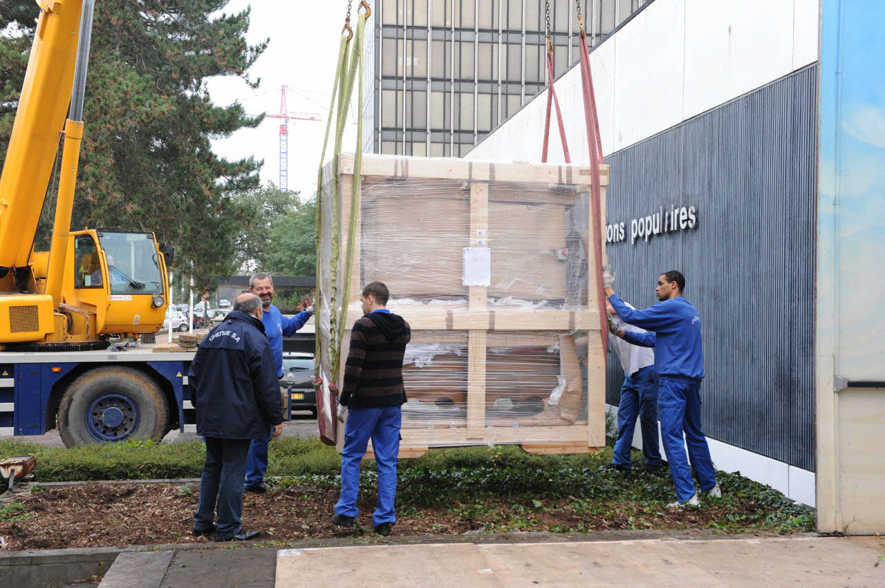 Christophe Fouin photographie MuCEM (Paris). Chantier des collections Ile-de-France, France 2010/10/28 PHP.2010.11.232 Photo