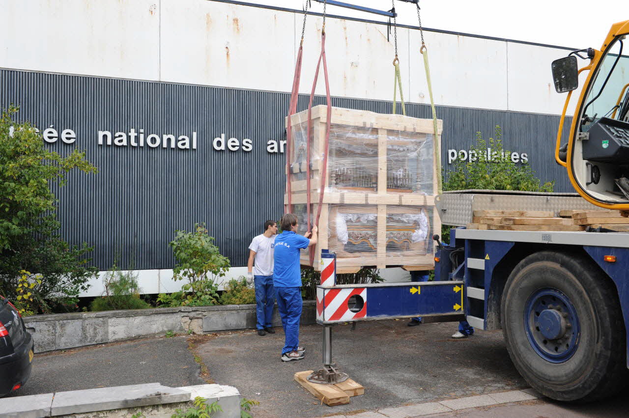 Christophe Fouin photographie MuCEM (Paris). Chantier des collections Ile-de-France, France 2010/10/28 PHP.2010.11.234 Photo