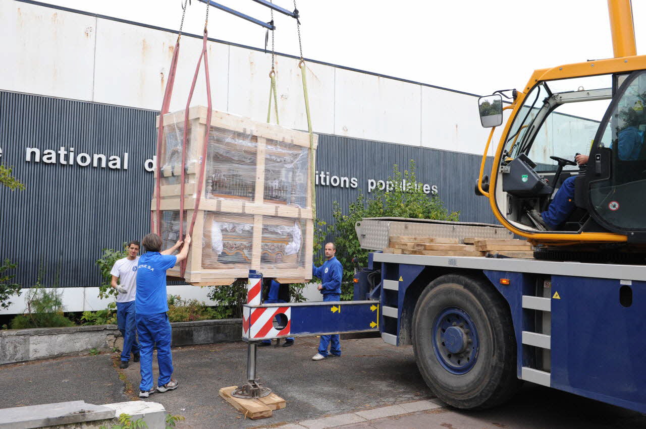 Christophe Fouin photographie MuCEM (Paris). Chantier des collections Ile-de-France, France 2010/10/28 PHP.2010.11.235 Photo