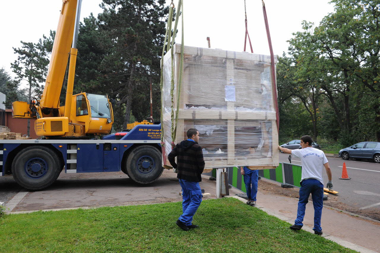 Christophe Fouin photographie MuCEM (Paris). Chantier des collections Ile-de-France, France 2010/10/28 PHP.2010.11.238 Photo