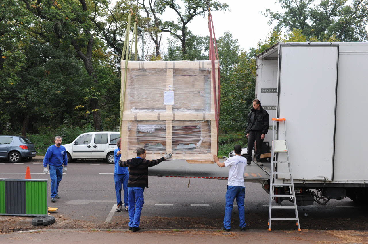 Christophe Fouin photographie MuCEM (Paris). Chantier des collections Ile-de-France, France 2010/10/28 PHP.2010.11.240 Photo