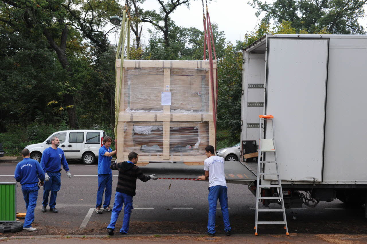 Christophe Fouin photographie MuCEM (Paris). Chantier des collections Ile-de-France, France 2010/10/28 PHP.2010.11.241 Photo