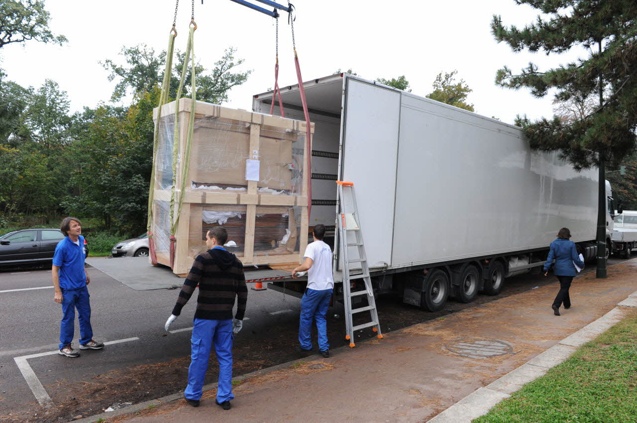 Christophe Fouin photographie MuCEM (Paris). Chantier des collections Ile-de-France, France 2010/10/28 PHP.2010.11.244 Photo