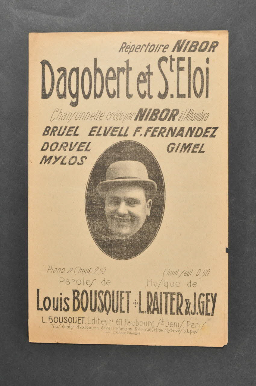 partition de musique petit format 1965.149.107 Photo Mucem