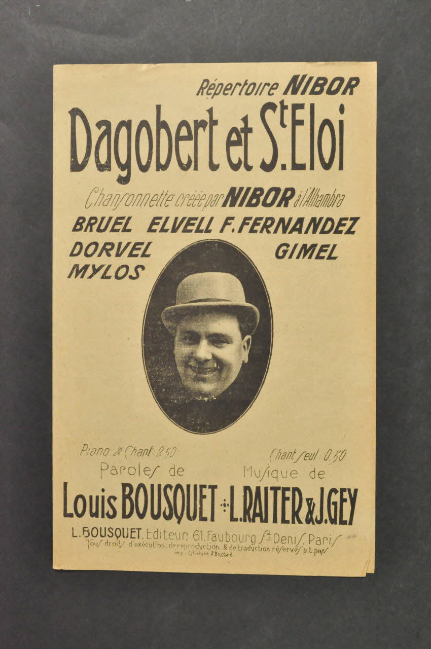 partition de musique petit format 1965.149.23 Photo Mucem