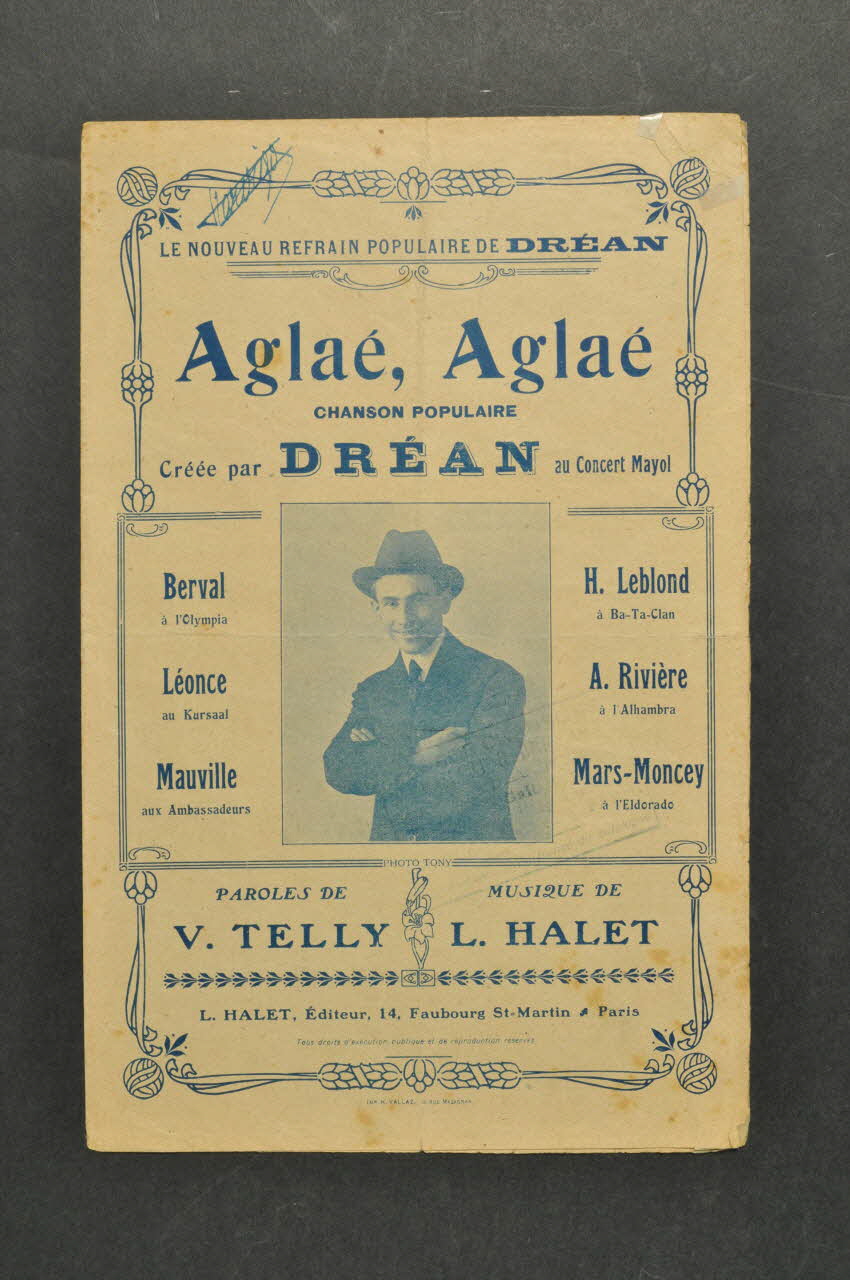 partition de musique petit format 1965.149.55 Photo Mucem